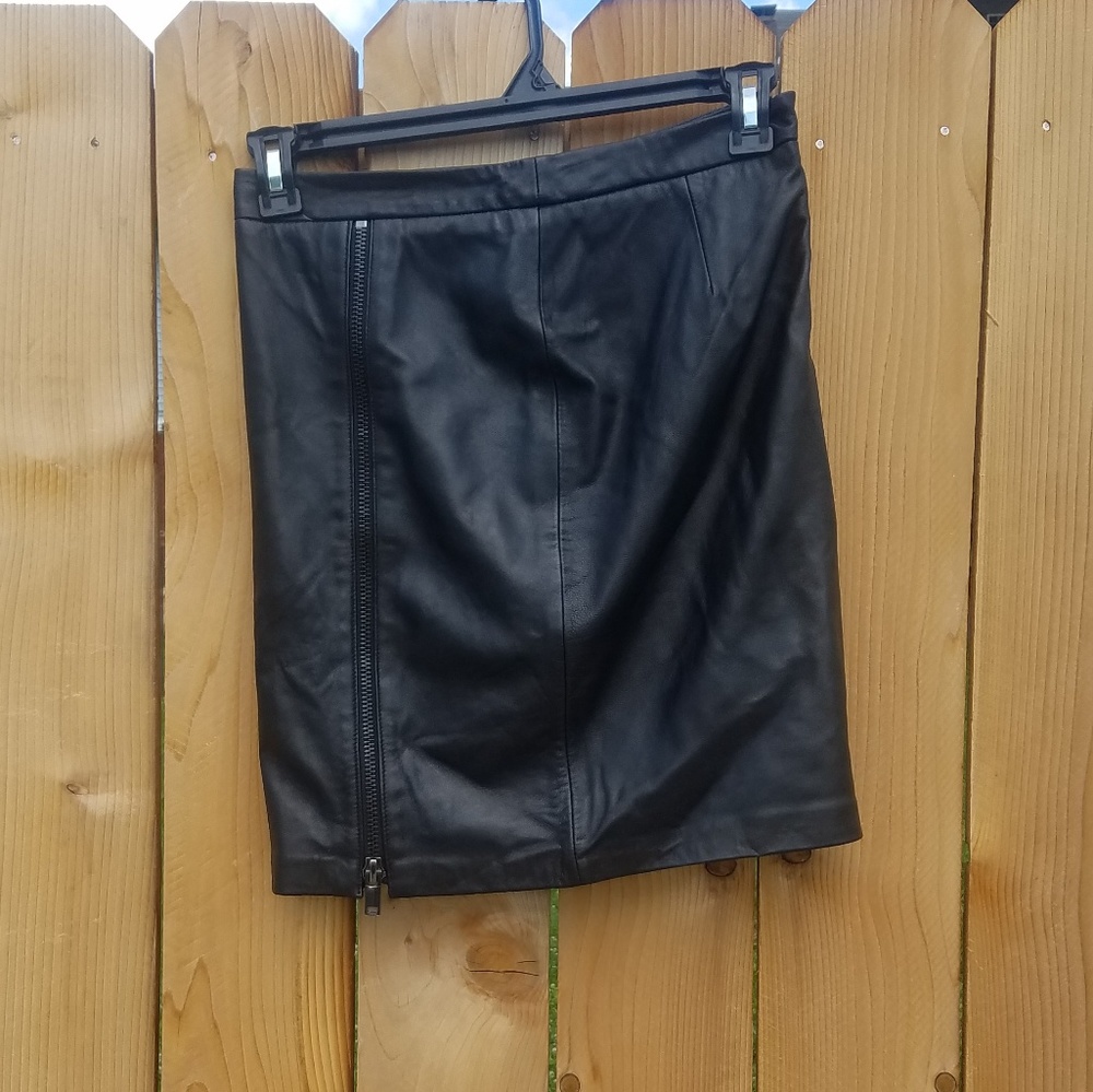 NWOT leather skirt